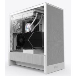 NZXT CASE H5 FLOW WHITE RGB...