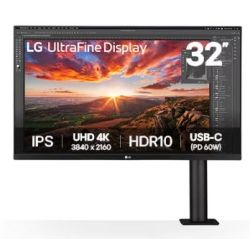 LG 31,5" 32UN880K-B Ergo...
