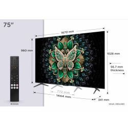 TCL 75"C6K 4K QD-Mini LED...