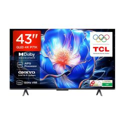 TV TCL 4K QLED 43P71K QLED...