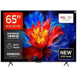 TCL 65"P8K 4K QLED TV...
