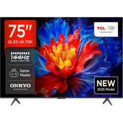 TCL 75"P8K 4K QLED TV...