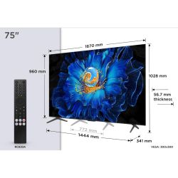 TCL 75"C6KS 4K QD-Mini LED...