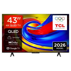 TCL 43"P7L 4K QLED Google...