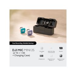 DJI Mic Mini 2S (2 TX + 1...