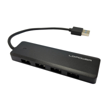 LC-Power USB Hub, 4x USB...