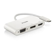 HUB Dlink 3-in-1 USB-C to...